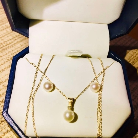 10k pearl set - Picture 3 of 3